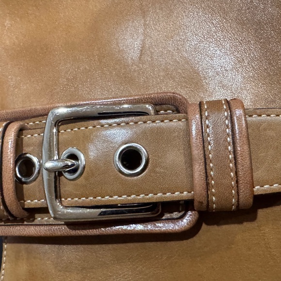 Coach Tan Leather Hobo soho Bag 7462 - Picture 4 of 8